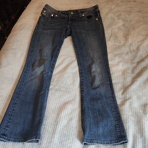 Women’s Miss Me Blue Bootcut Jeans